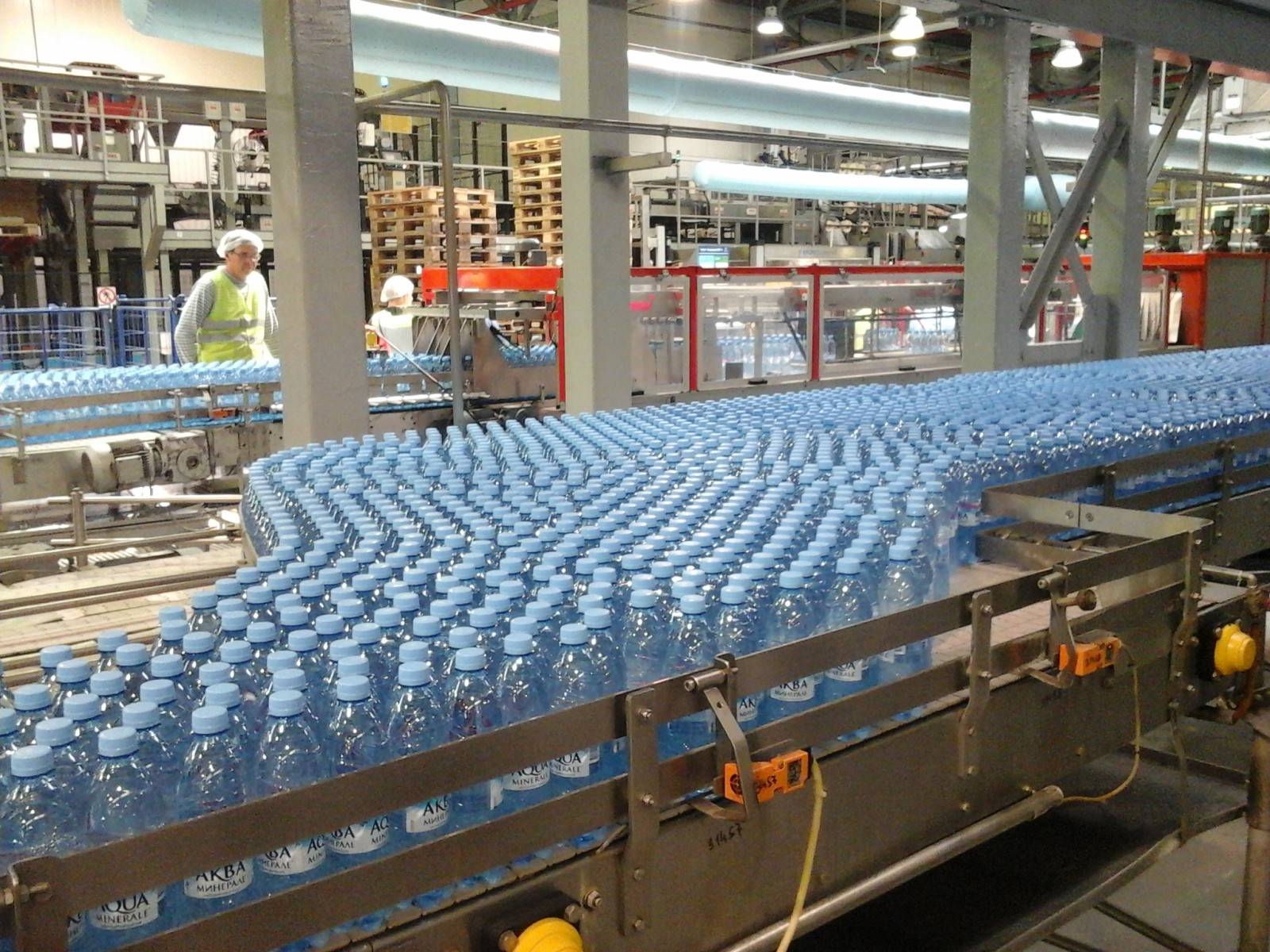 Модернизация конвейера на заводе безалкогольых напитков